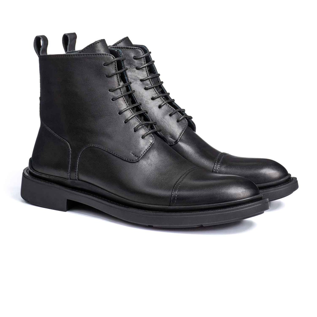 [452] Edvard Balmoral Boot(Nappa) (40, Black)