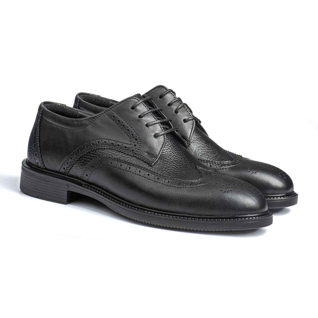 [118] Parsa Men Shoes (Black, 40)