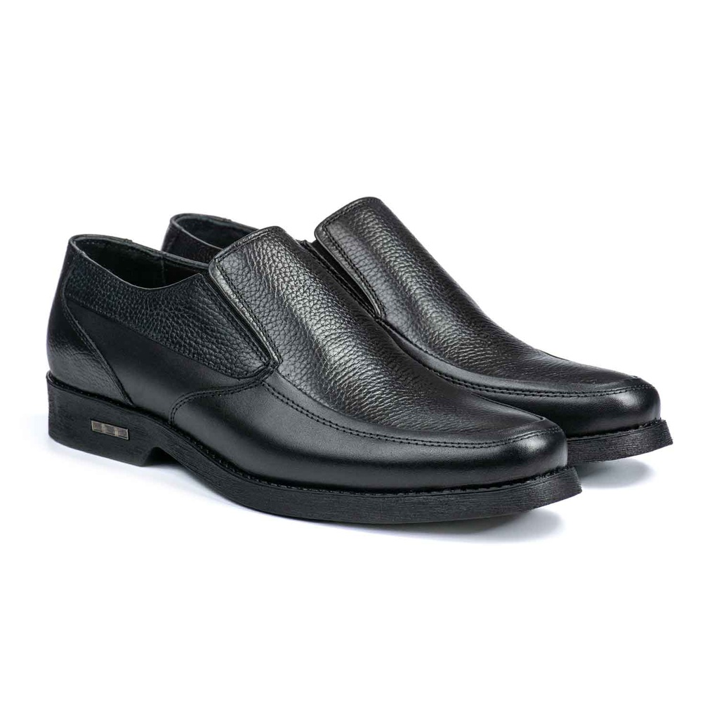 [123] Plain Tergan Shoes (Black, 40)