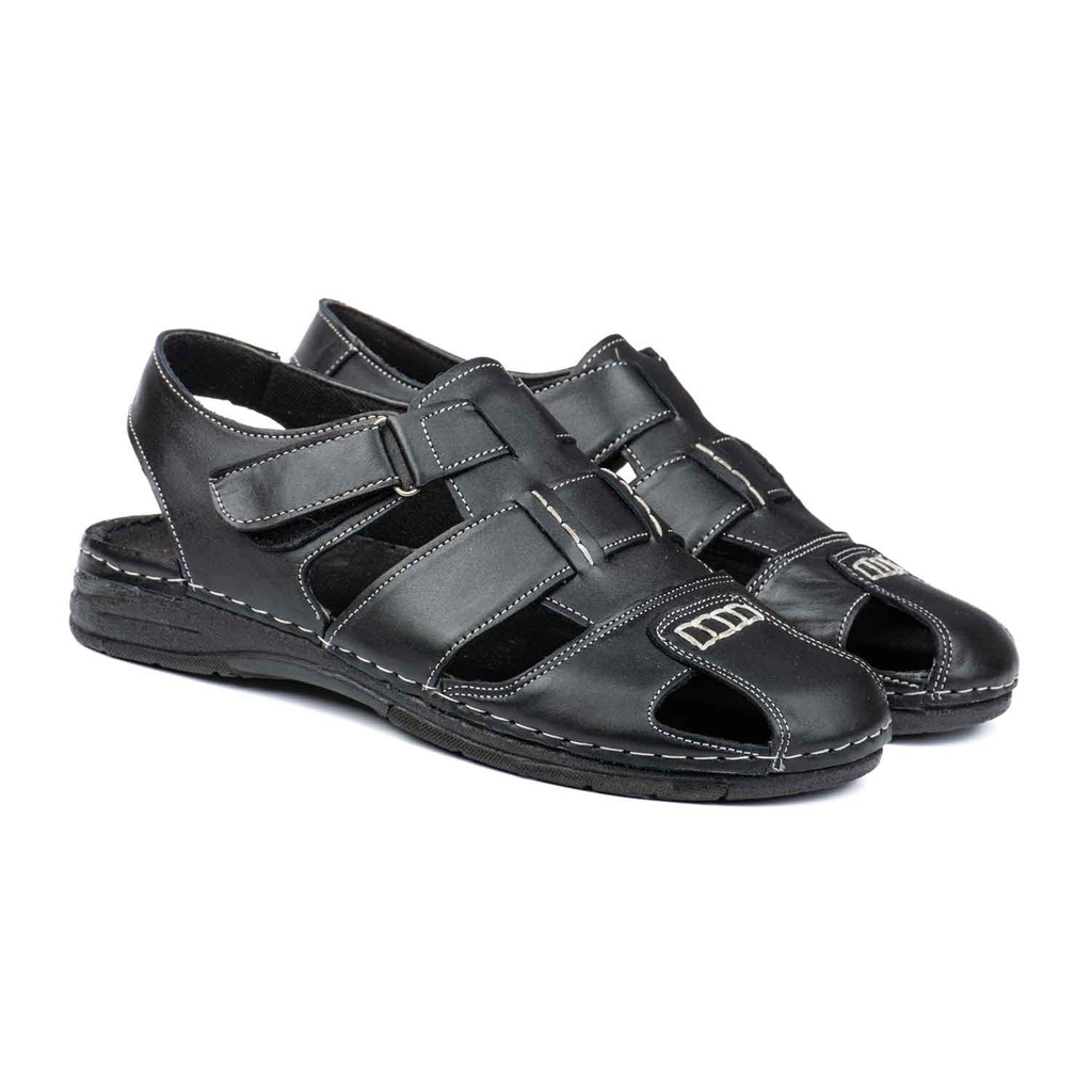 [234] کفش تابستانی مردانه پژمان (فلوتر) (کپی) (Black, 41)