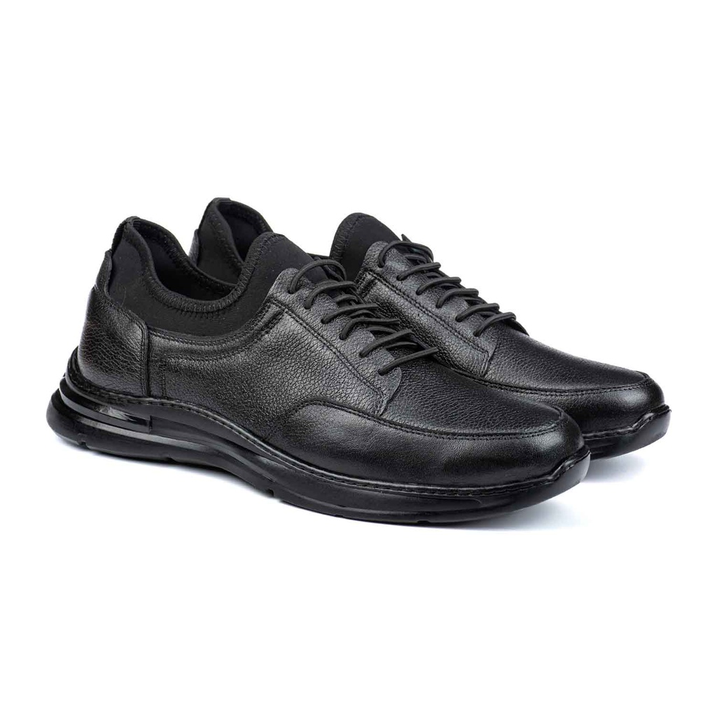 [494] Alpha Men's Sneakers (Floater) (Black, 40)