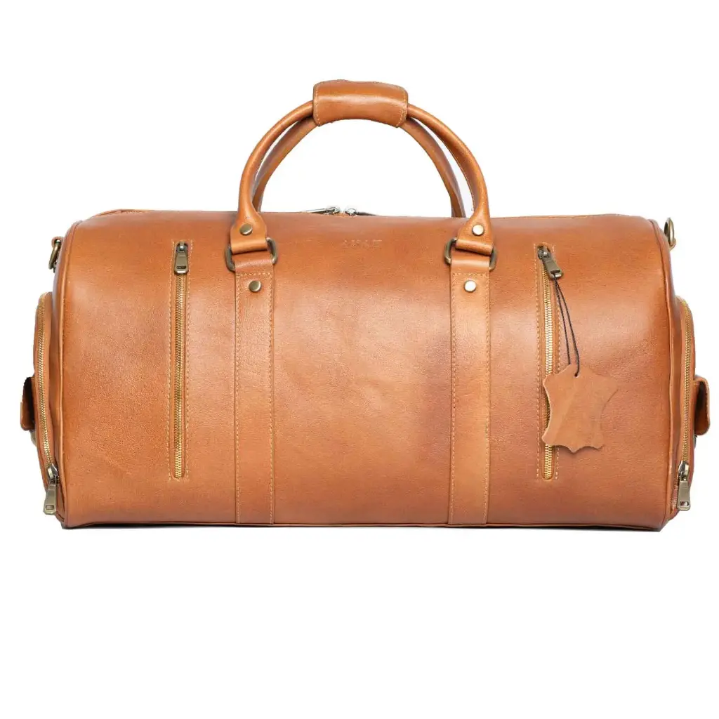 Loyan Leather Duffle Bag (Nappa)