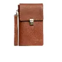 Carlo Leather Passport Bag (Floater)