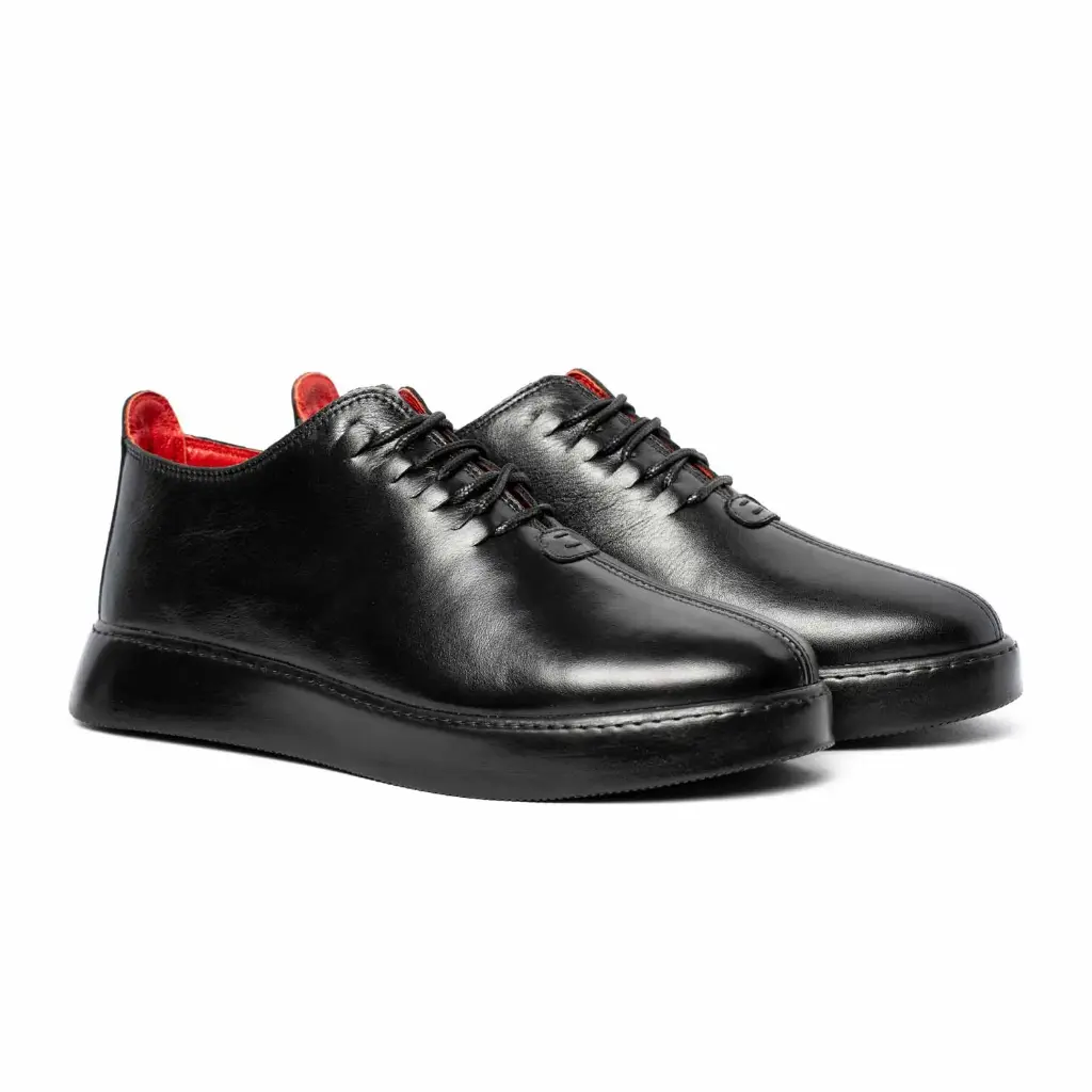 [645] کفش راحتی بندی وستا(آنتیک) (Black, 40)