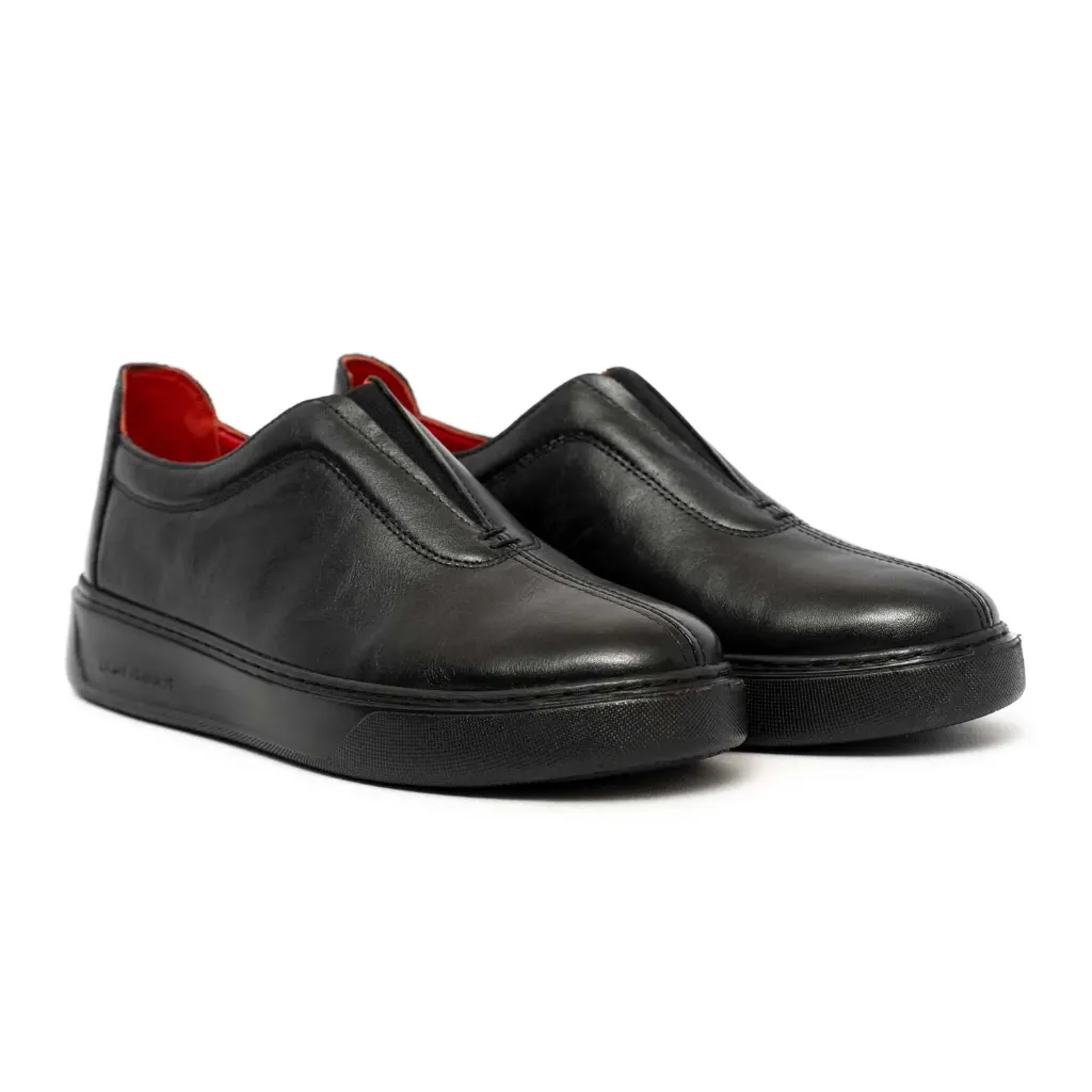 [678] Women's Nika Comfort Shoes (Nappa) (36, Black)