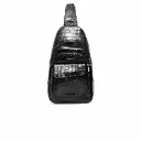 Padmira Leather Crossbody Bag (Croco)