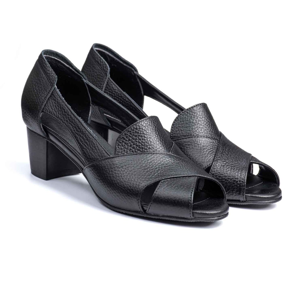 [110] Open Toe 487(Floater) (Black, 36)