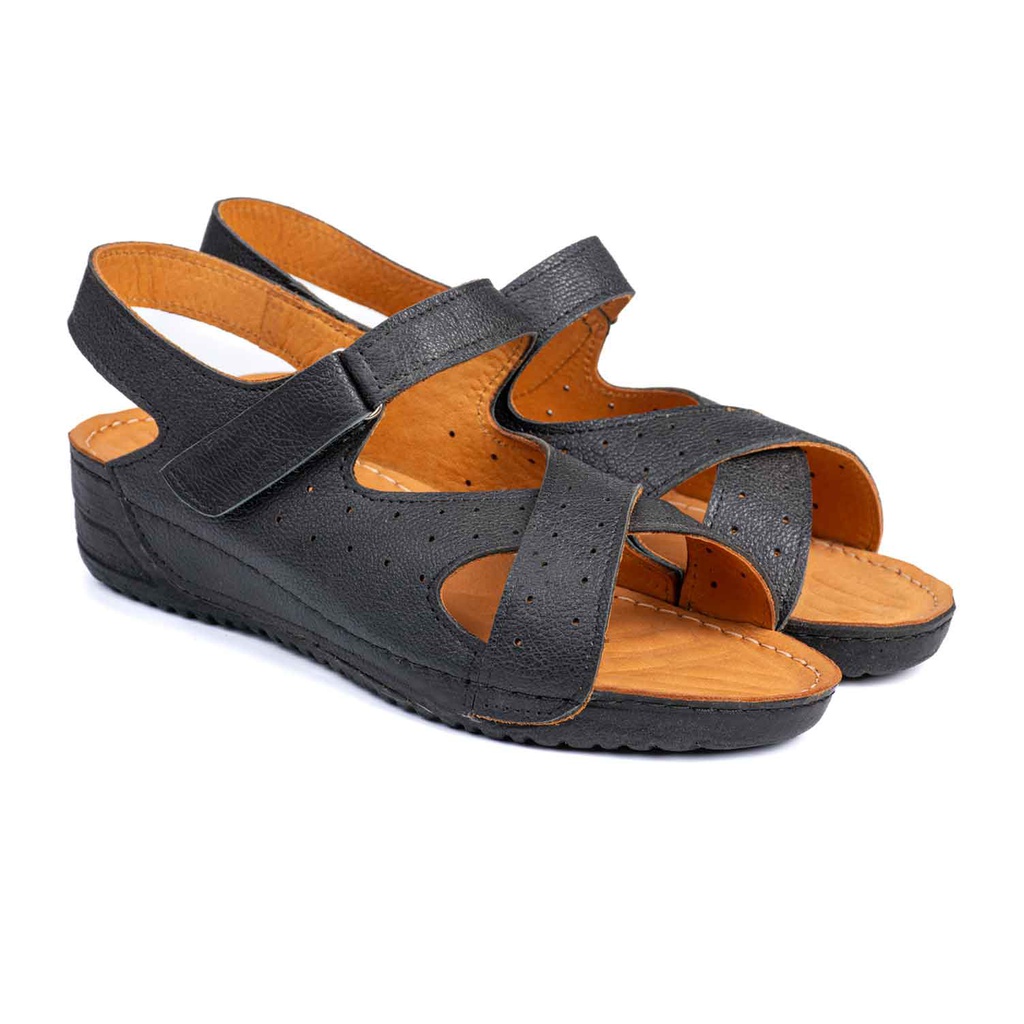 [132] Model 102 Sandals(Floater) (Black, 37)
