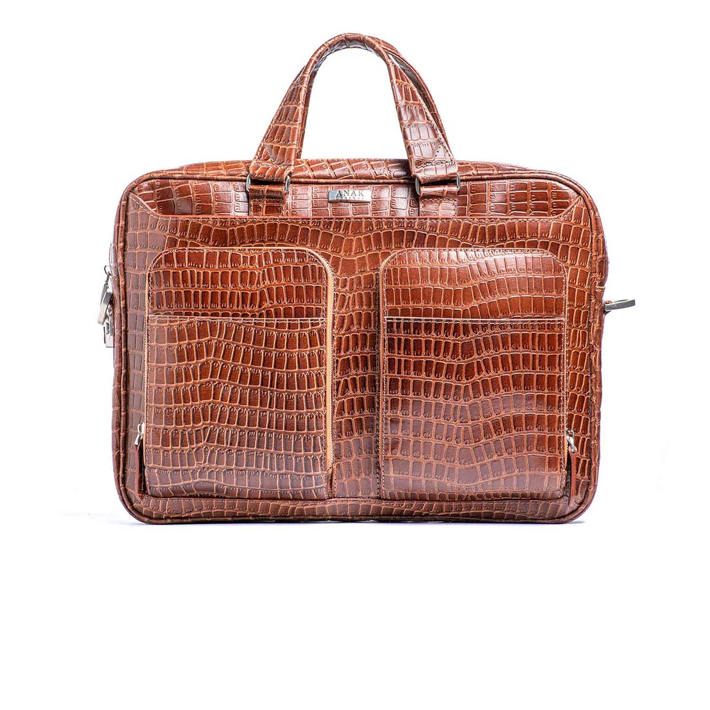 [433] Tony laptop Bag(Brick) (Honey)